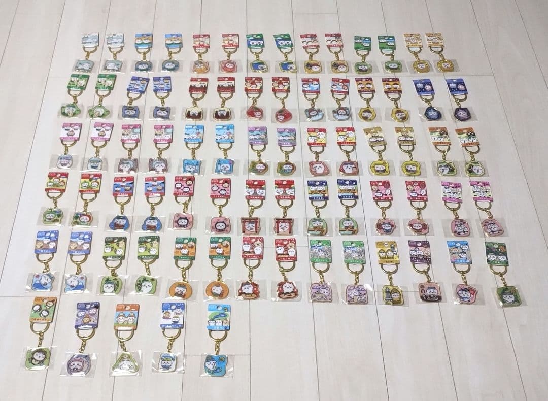ちいかわ　ご当地キーホルダー　75個セット 楽天市場】【京都限定 ちいかわダイカットキーホルダー（抹茶ソフト