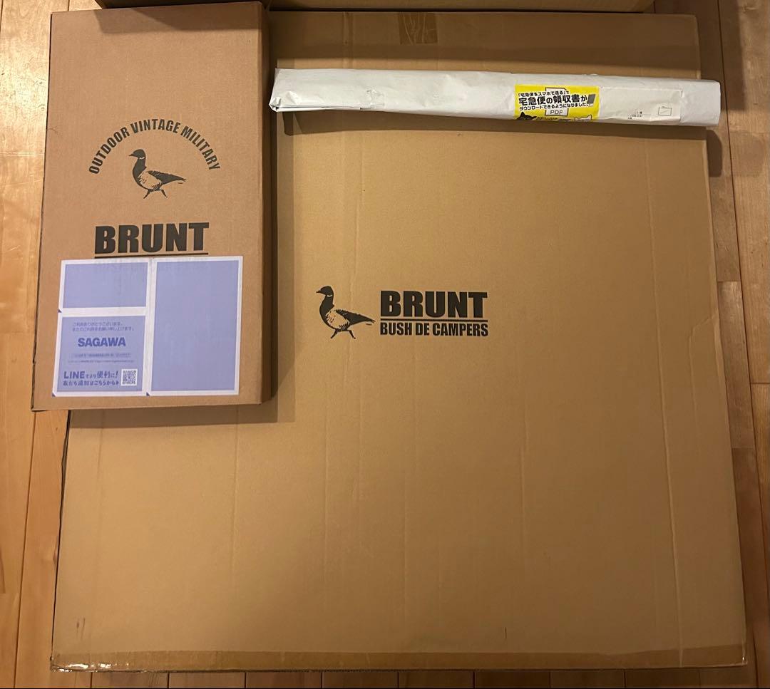 メ*ん様 格安 定価以下 新品 BRUNT ポップアップテント 3点セット タン