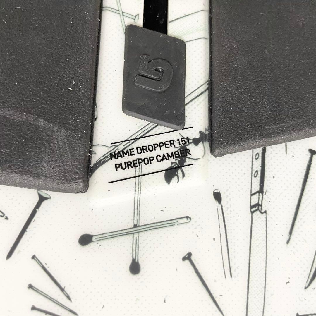 ✨美品✨ バートン NAME DROPPER 151cm キャンバー 2018年