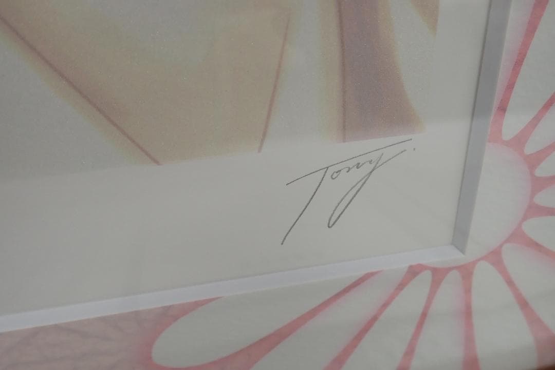 ①未使用・保証書付 Tony トニー「桜桃」ミクスドメディア