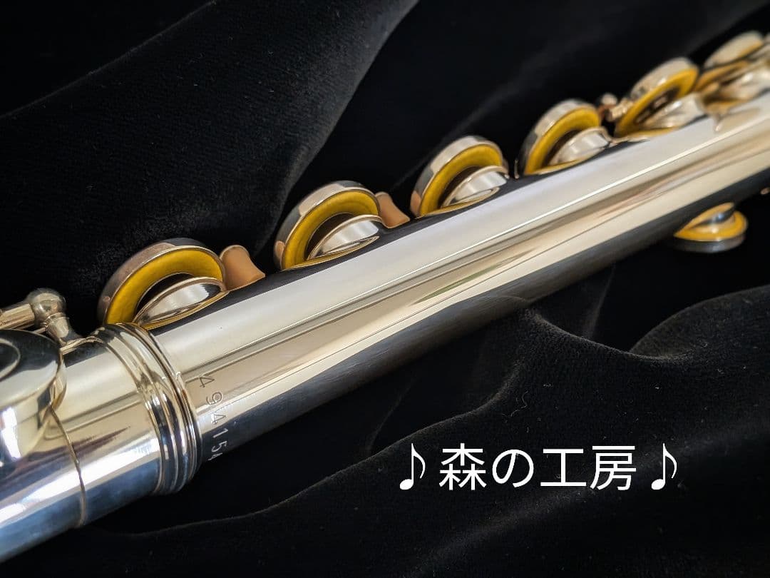商談中【ゆかゆか様専用】銀メッキ ヤマハフルートYFL211SⅡ Eメカ
