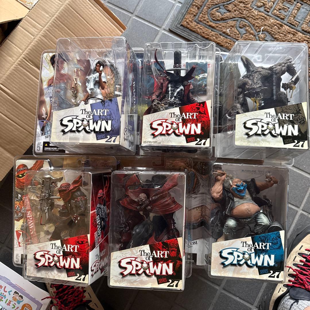 The ART of Spawn シリーズ27 6体 Amazon.com: McFarlane Toys Spawn Series 27 The Art of Spawn: 6