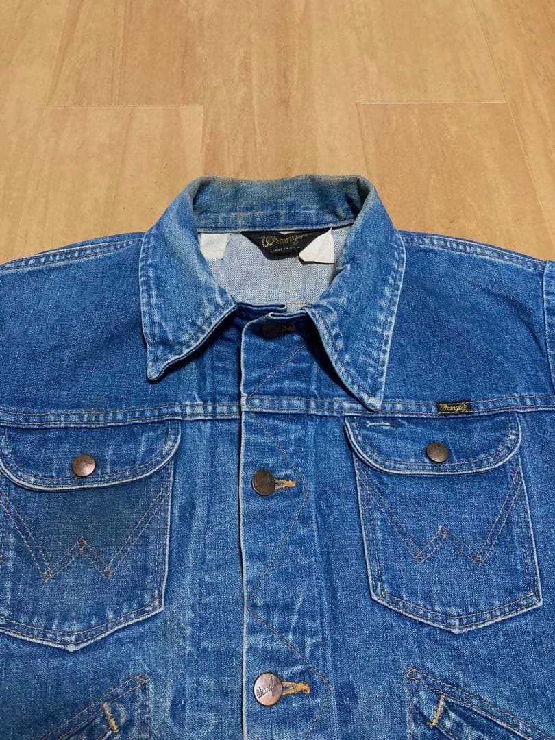 Wrangler 70s USA製 124MJ デニムジャケット ジージャン - ジャケット