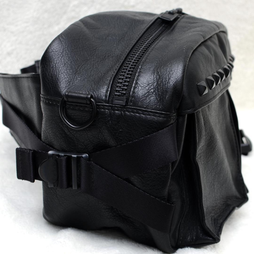ポーター PORTER × ZOZO コラボ レザー ウエストバッグ