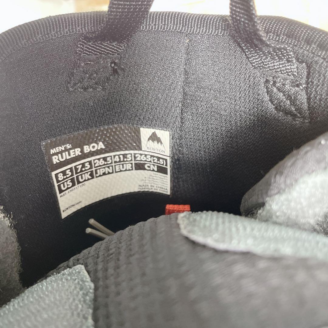 美品　Burton Ruler BOA スノーボードブーツ　26.5cm