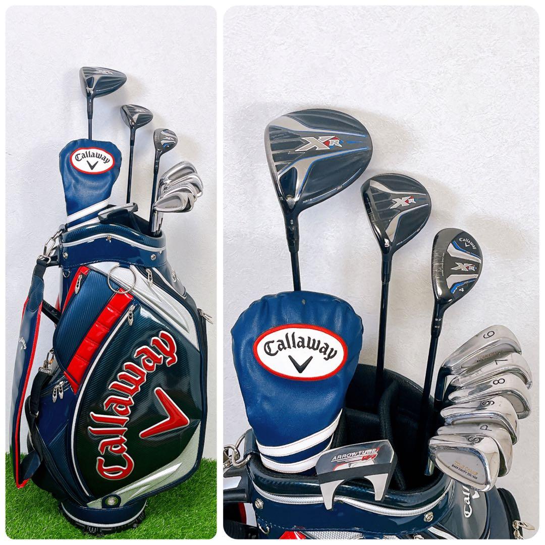 左利き用】Callaway XR / キャロウェイ メンズレフティクラブセット