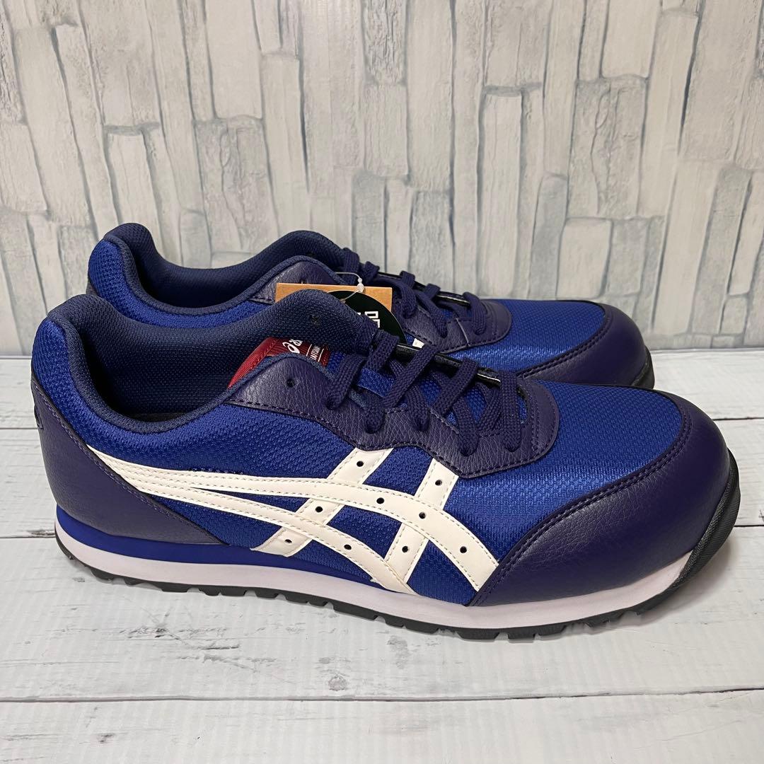 【新品】 アシックス 安全靴 ウィンジョブ CP201 ブルー 28.0cm