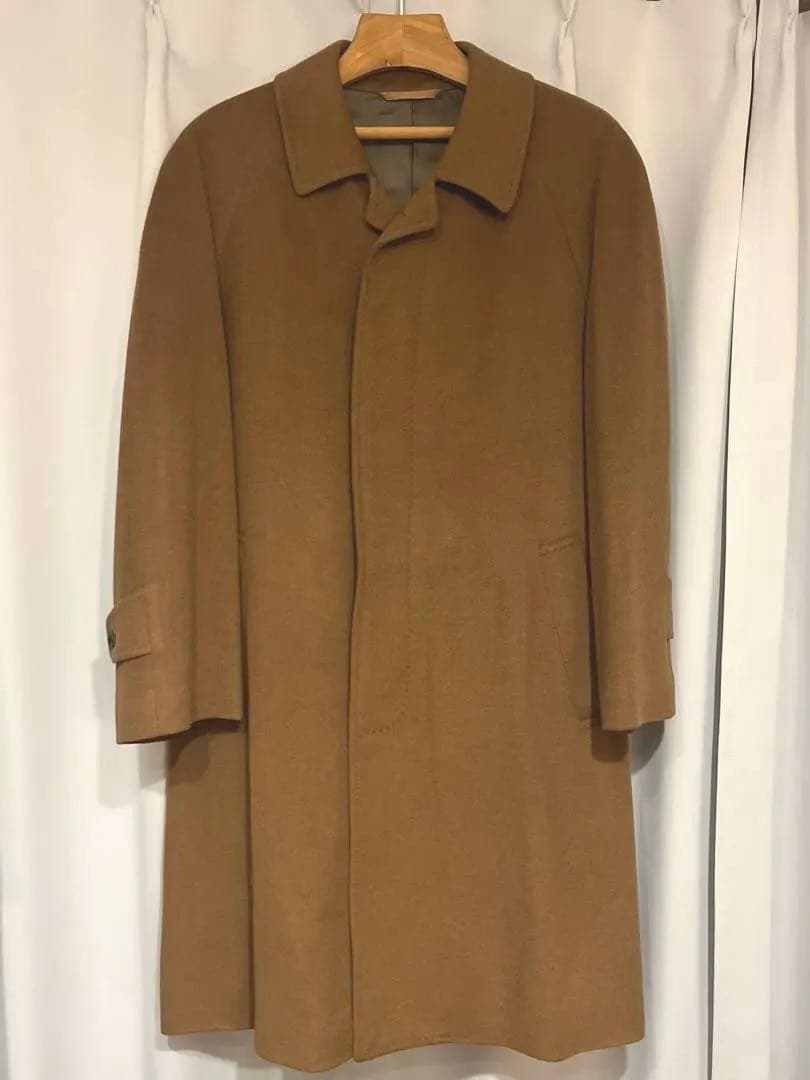 カシミヤ100% 上質 Valentino Rudy ブラウン メンズ コート - メルカリ