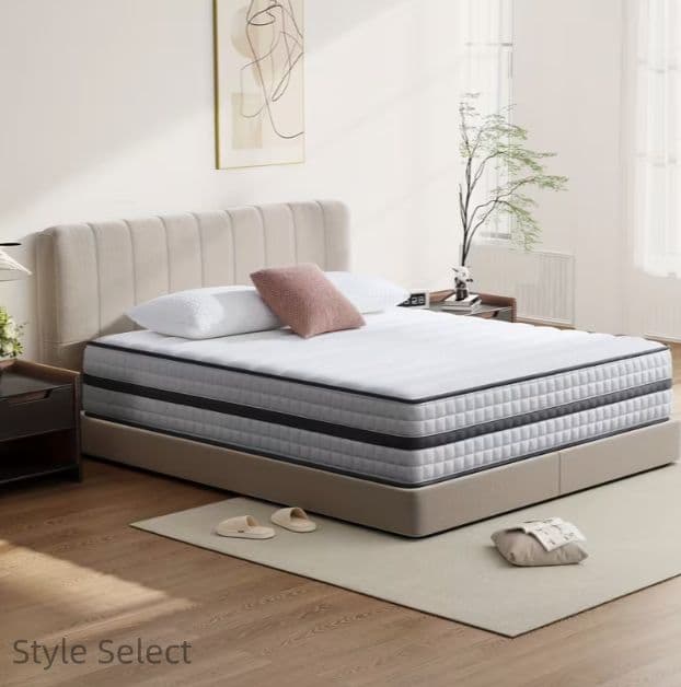 Burlington モダンライト付きフロアベッド クイーン ヌクモ nuqmo