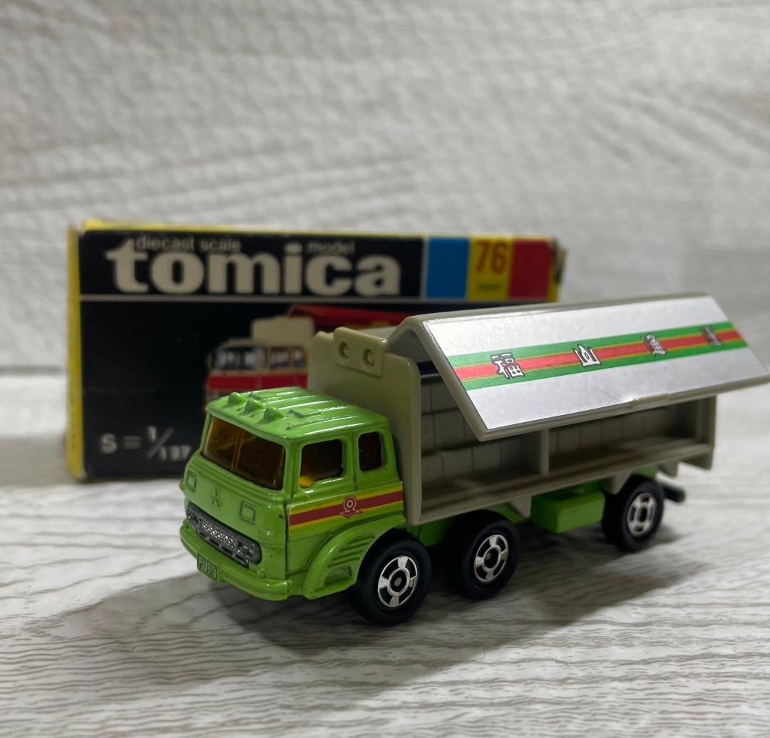 トミカ 黒箱 ふそう ウィング ルーフ トラック 福山通運 - メルカリ