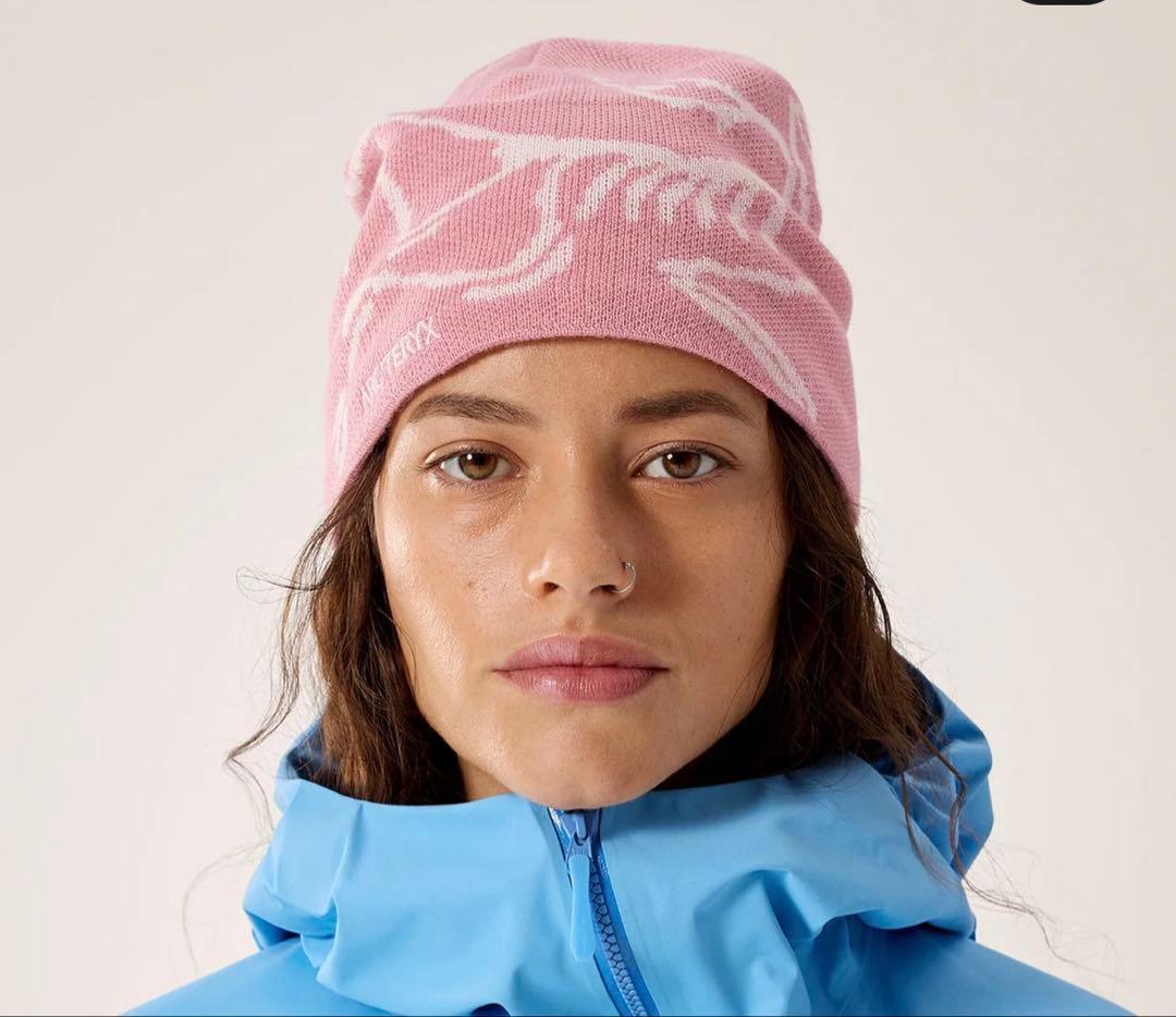 Arcteryxビーニー ピンク アークテリクス 公式 即完売 - メルカリ