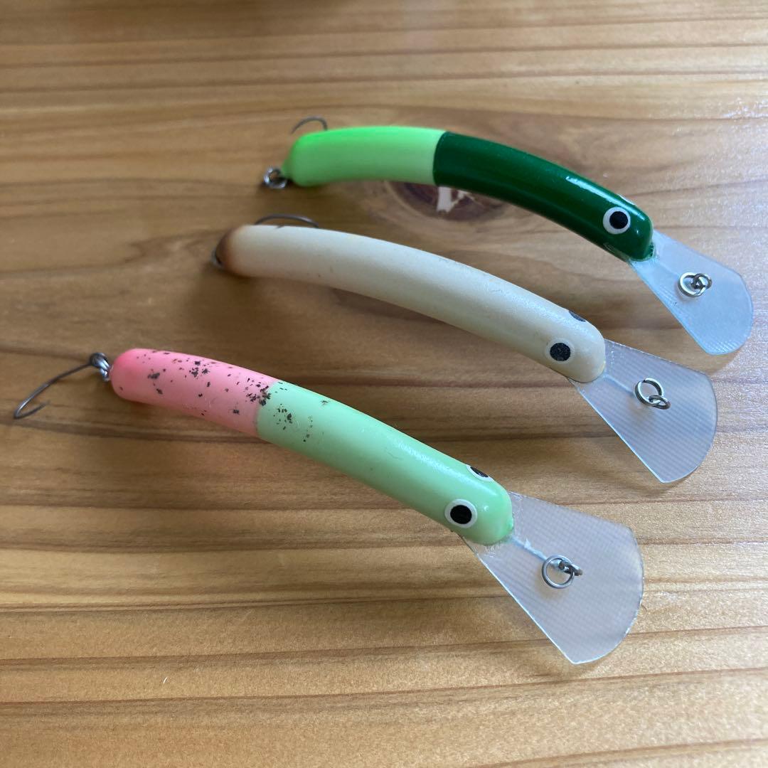 エリアトラウト ニョロ系ルアー ジサクラ 3個セット