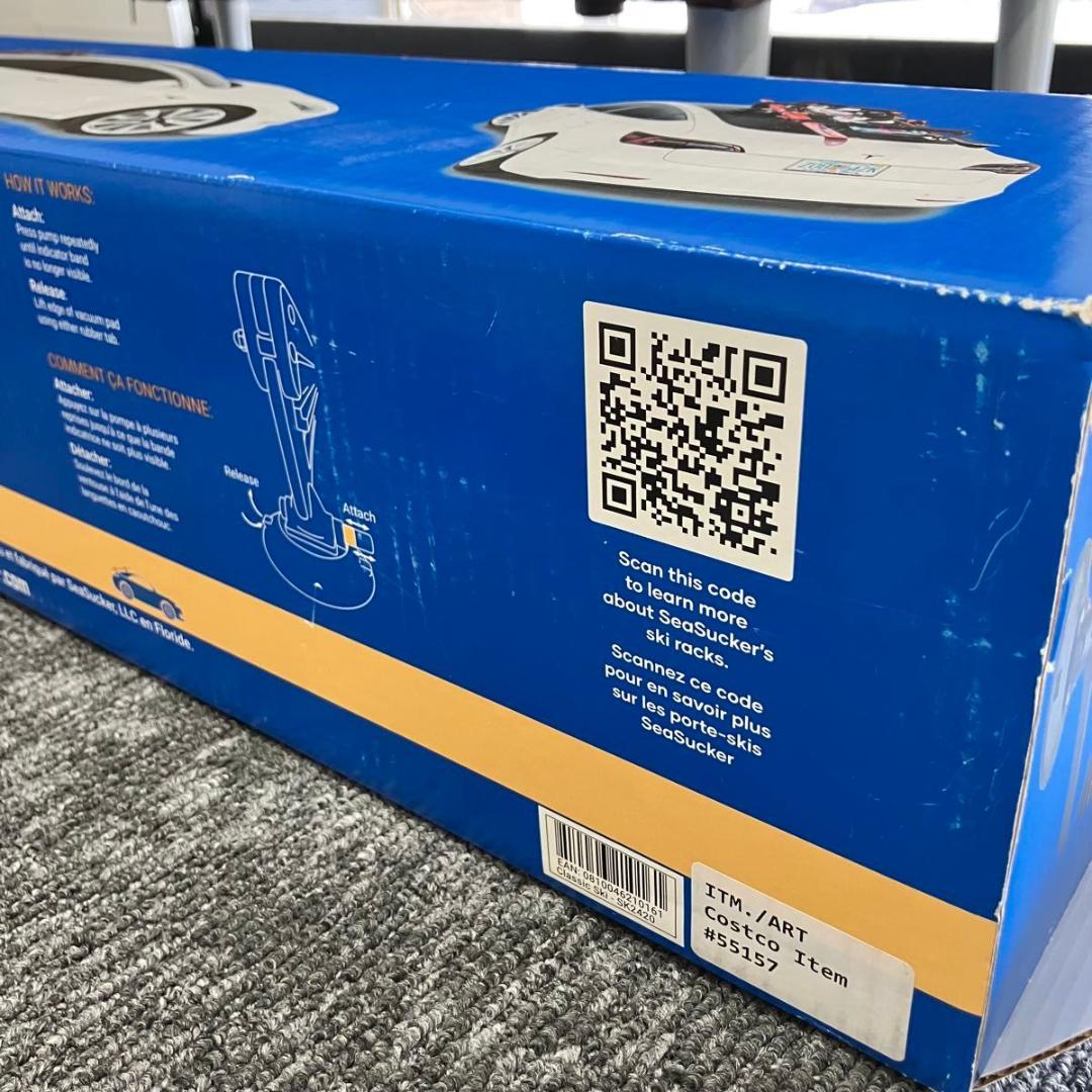 《大セール！新品未使用》 Sea Sucker クラシックスキーラック スキー