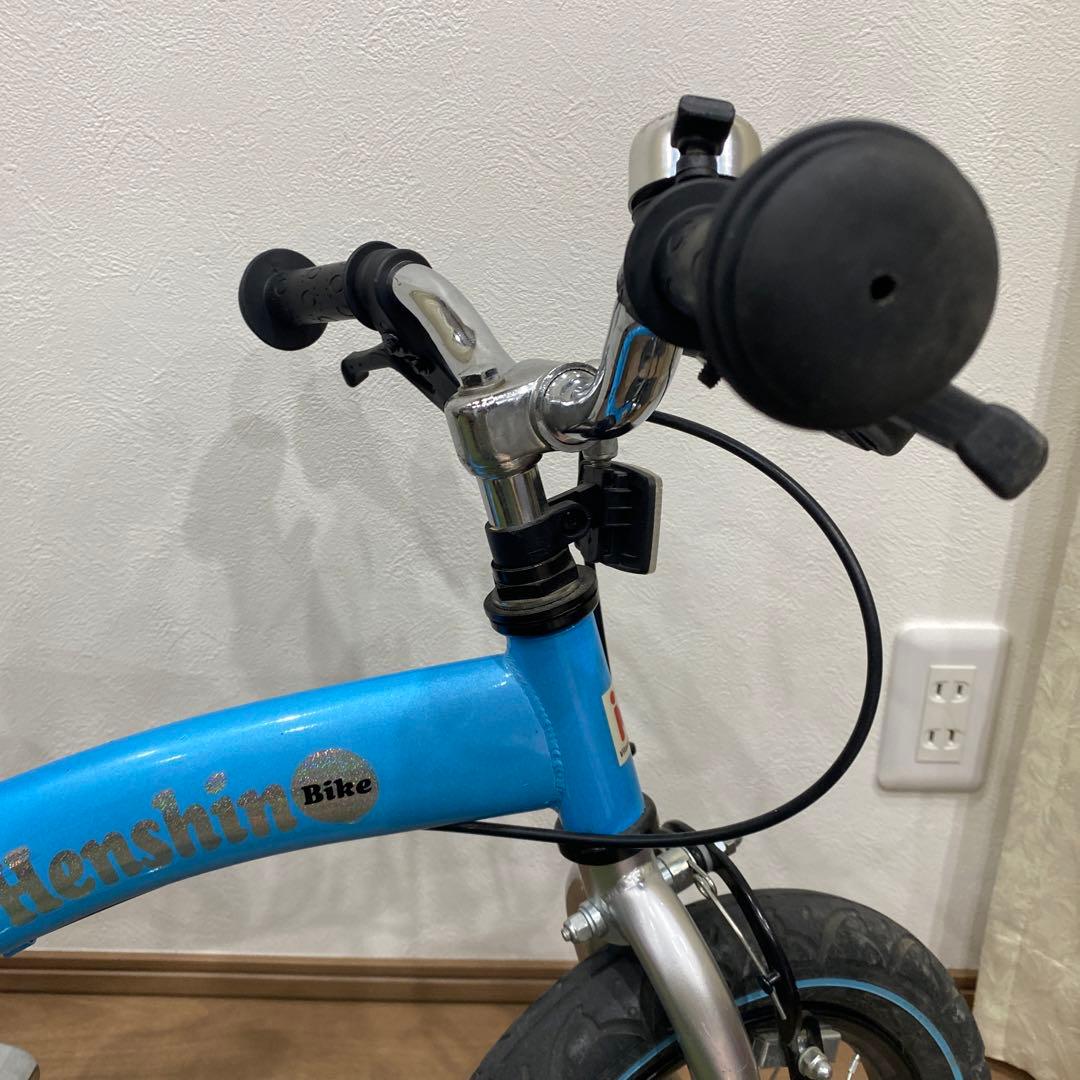 へんしんバイク 12インチ スポーツデポ限定色 水色 - メルカリ
