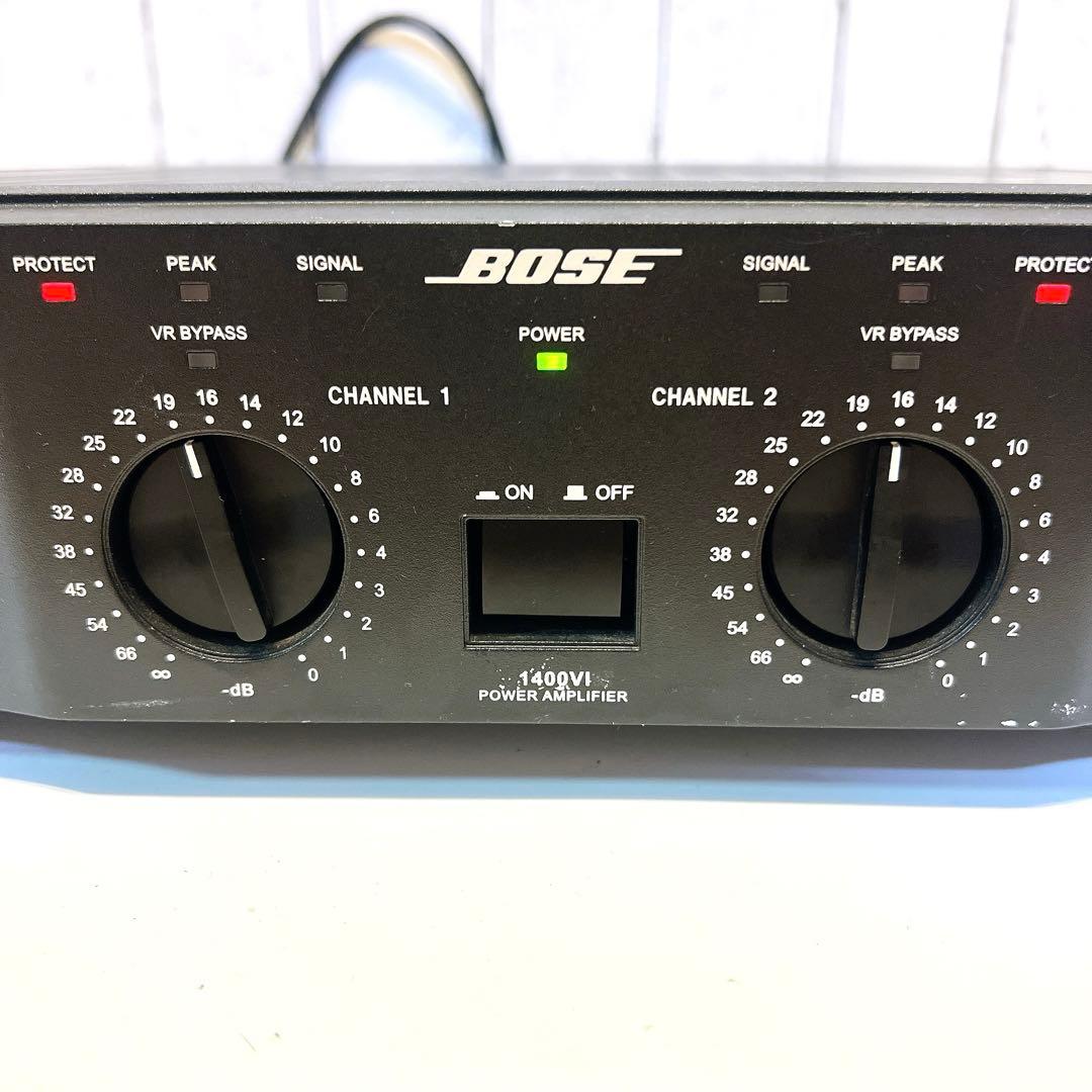動作品】BOSE 1400VI パワーアンプ ボーズ 日本製