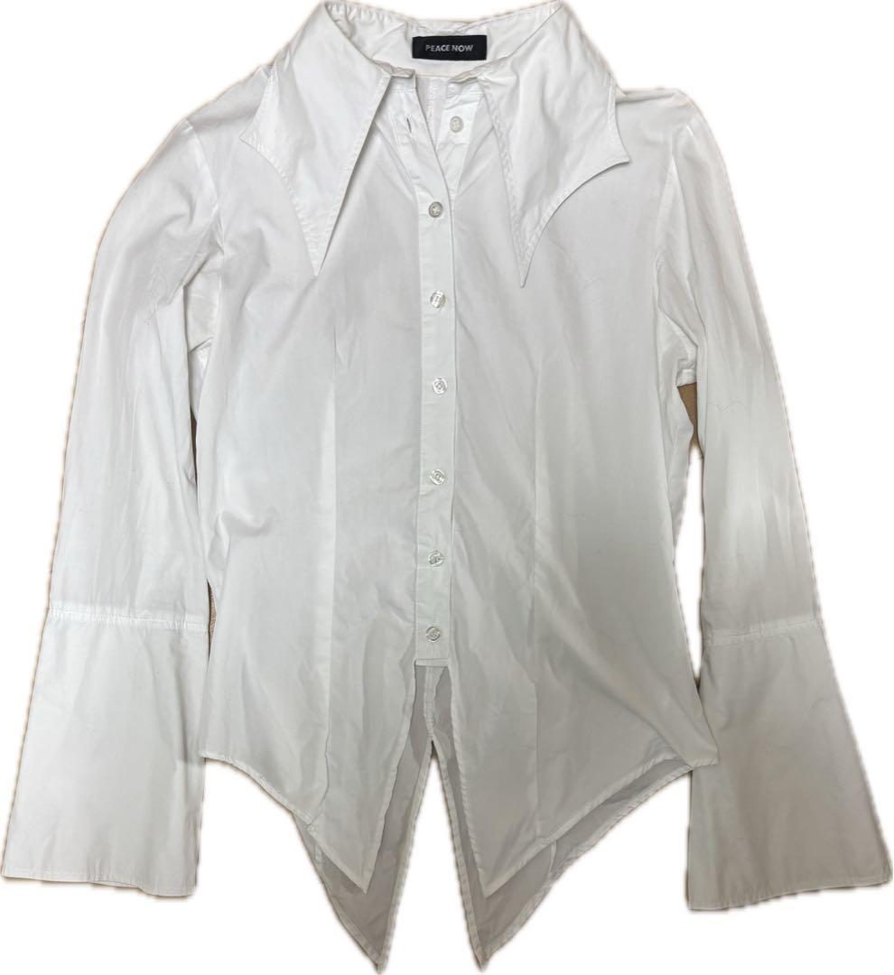 希少 Gothic PEACE NOW コウモリ シャツ BPN BLACK PEACE NOW コウモリ衿 蝙蝠衿 マント 希少品 美品 - メルカリ