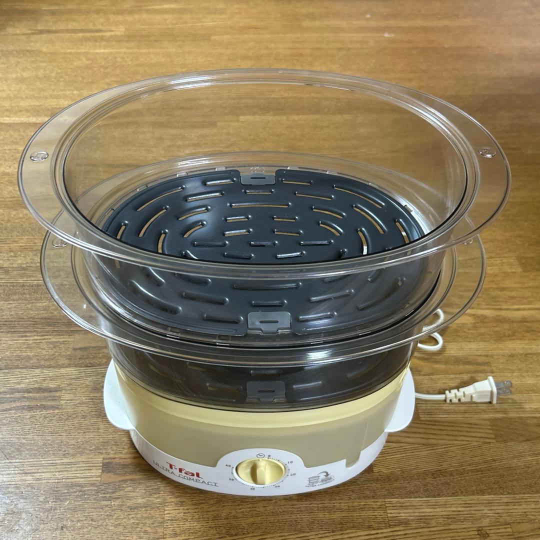 ティファール T-fal 電気蒸し器 スチームクッカー ウルトラコンパクト