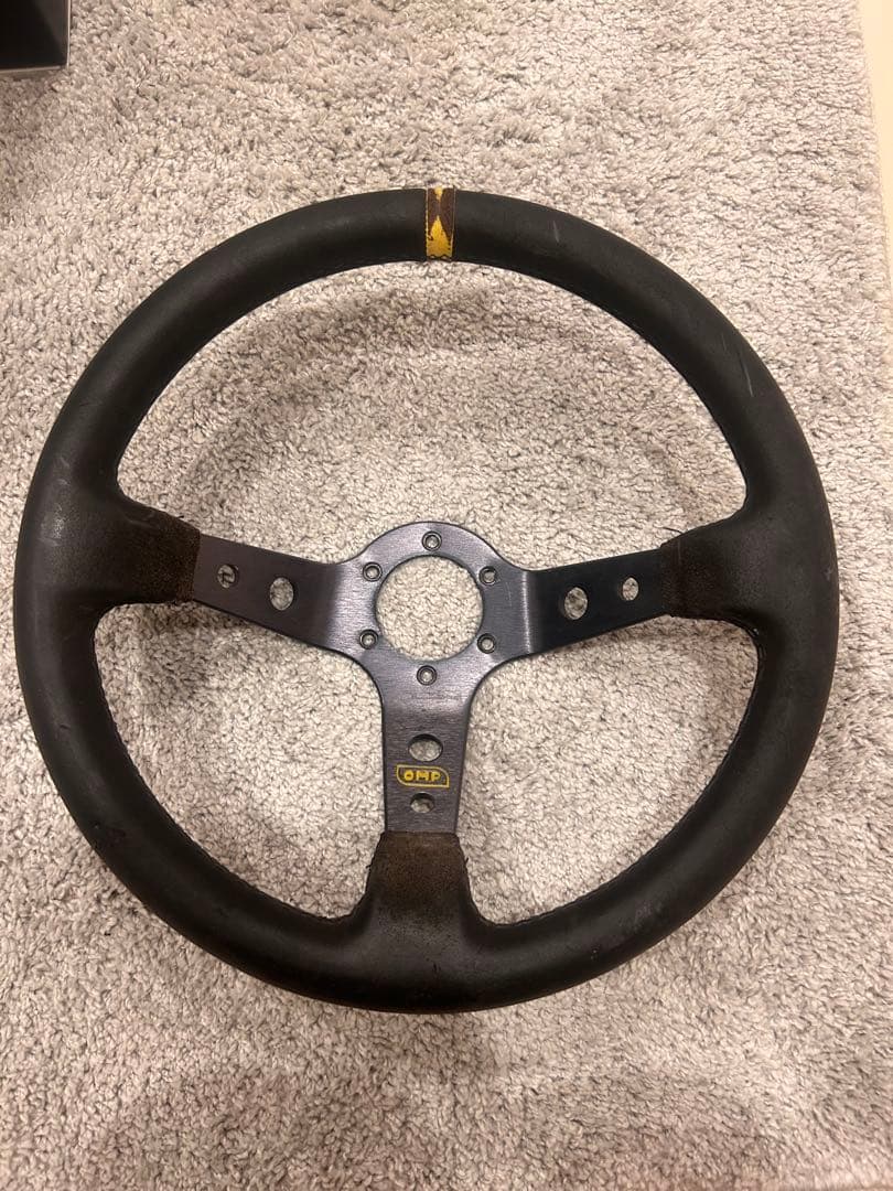 パーソナル フィッティパルディ モデル 本革ステアリング 35パイ 当時
