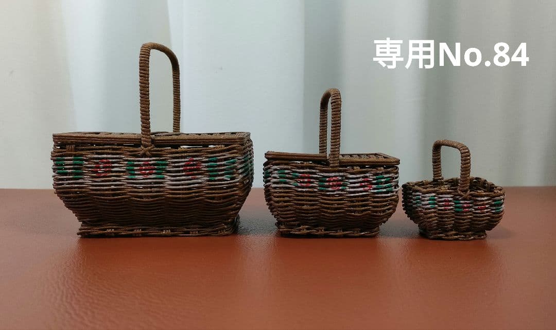 フランス アンティーク パニエ かご バスケット 籐 柳 ピクニック