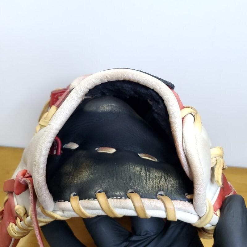 ZETT 赤星憲広モデル 本人使用カラー 日本製 左投げ用 外野用 軟式