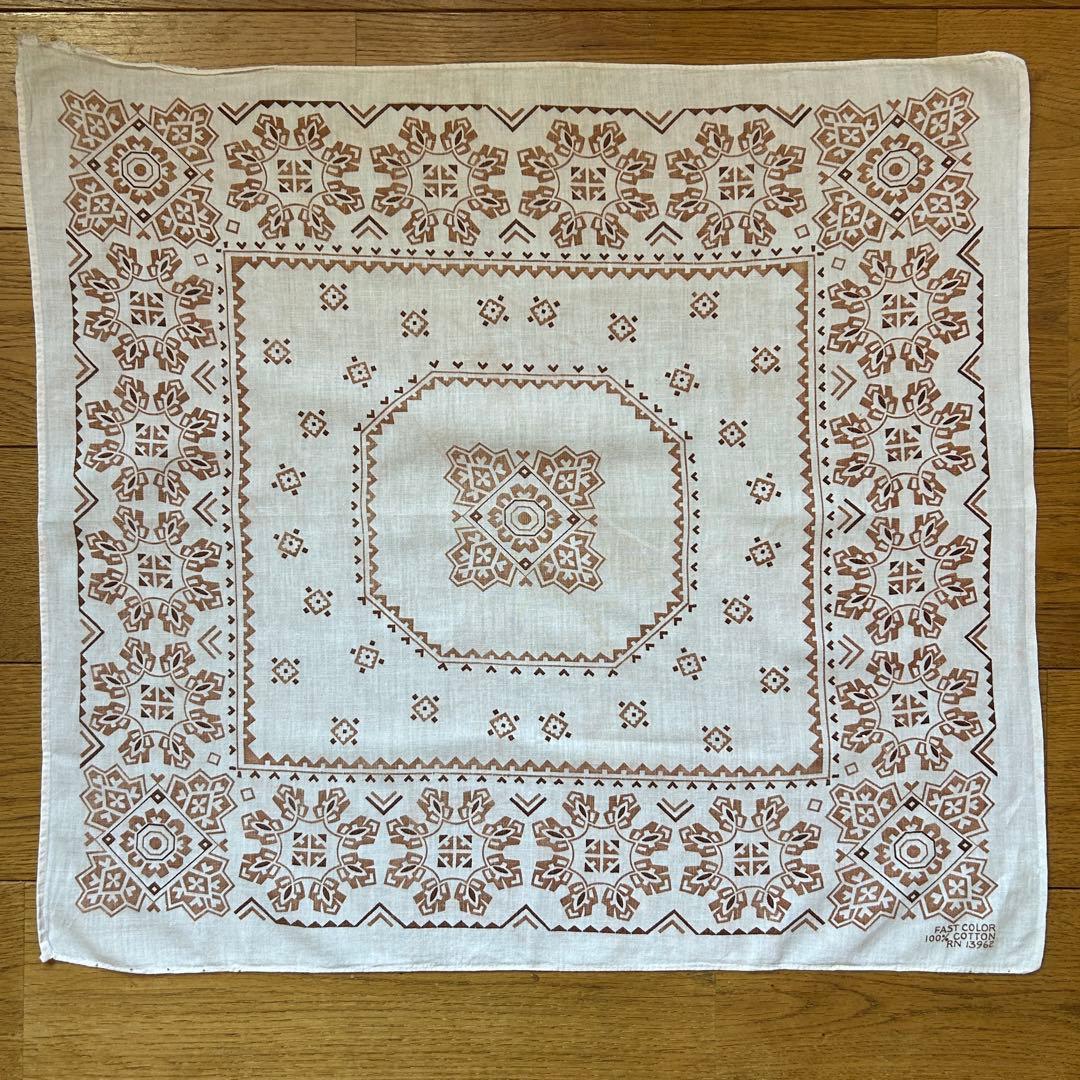 有富教公 ヴィンテージ バンダナ 03 06 40 45 69