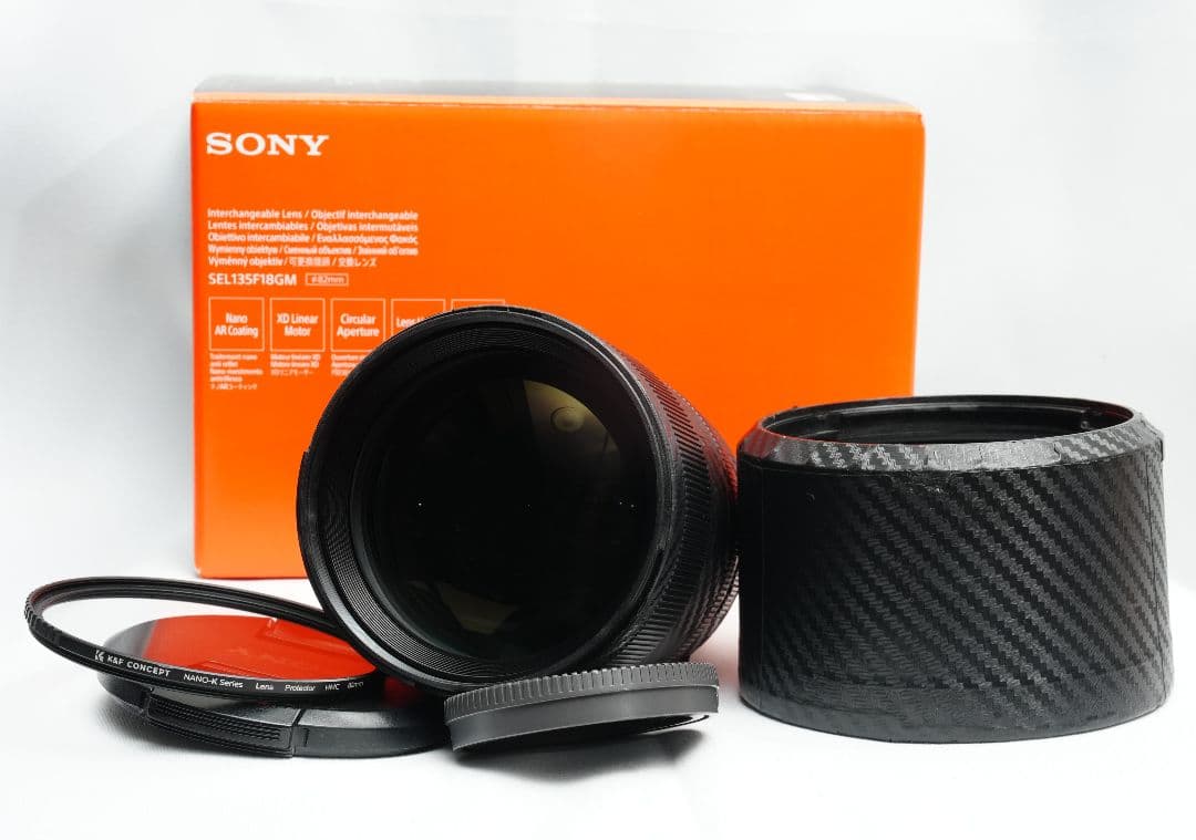 【並品】FE 135mm F1.8 GM SEL135F18GM Sony FE 135mm f/1.8 GM Lens |SEL135F18GM