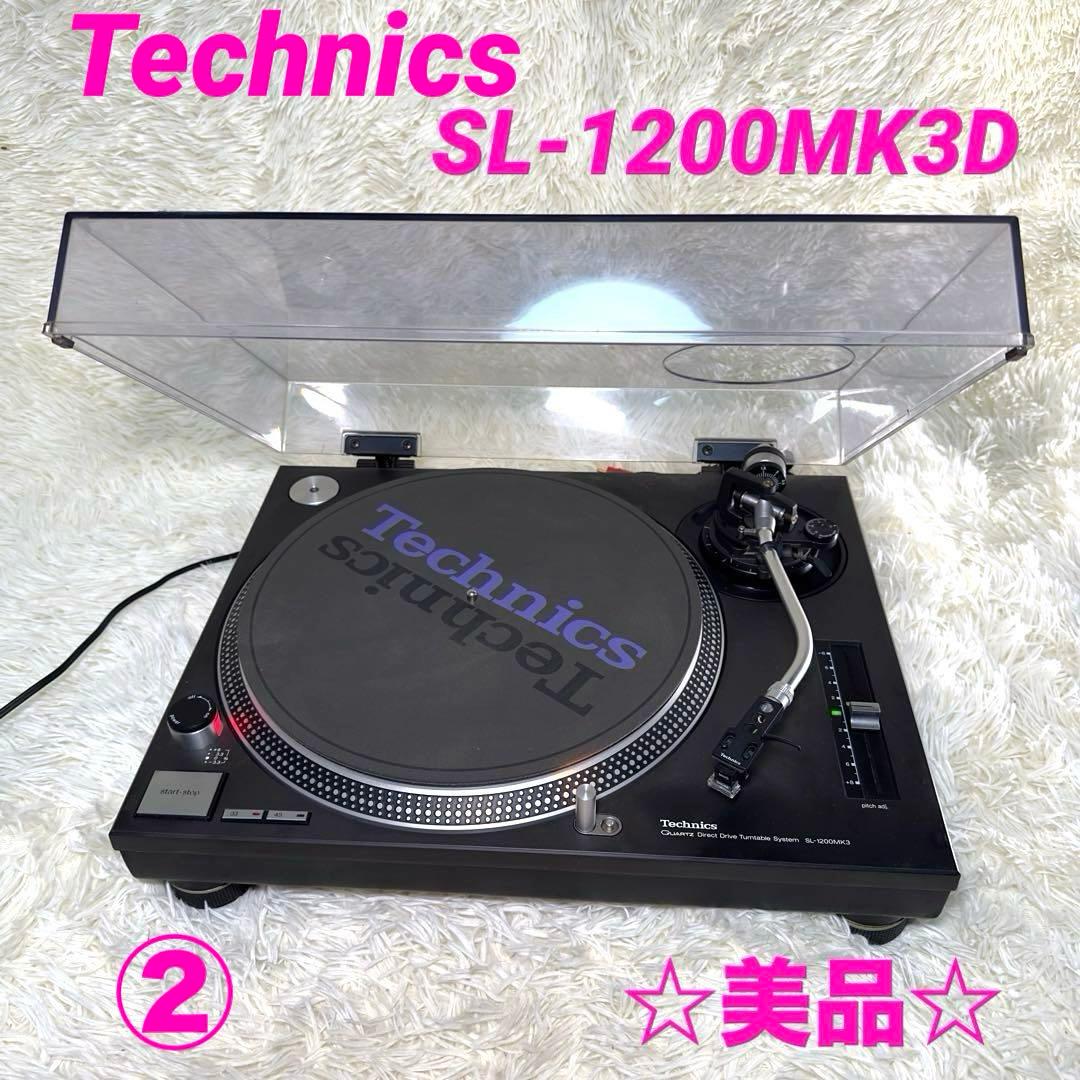 Technics SL-1200MK3D ②ターンテーブル テクニクス 中古品】Technics/ターンテーブル/SL-1200MK3D-K -DJ機材アナログ