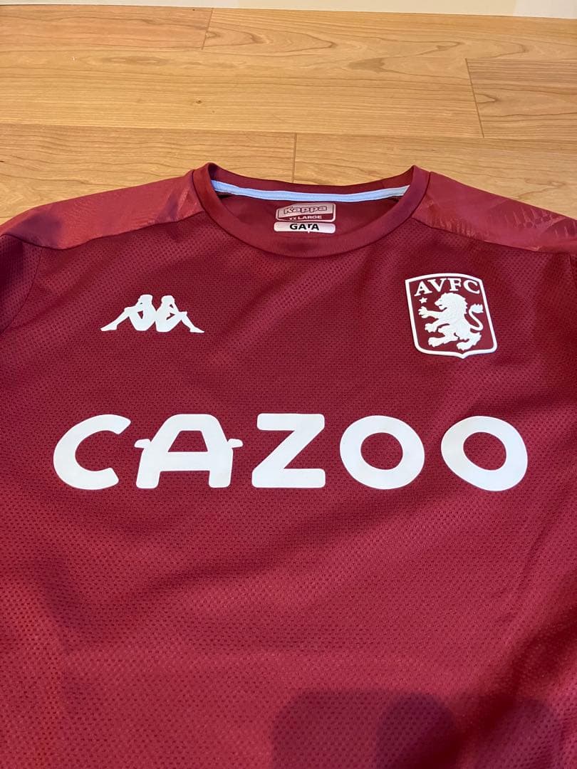 アストンビラ ロングスリーブ スウェットシャツKappa 古着 プレミアリーグ