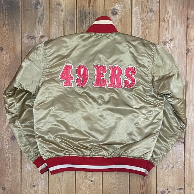 長瀬智也さん着 STARTER NFL 49ers リバーシブル スタジャン - メルカリ