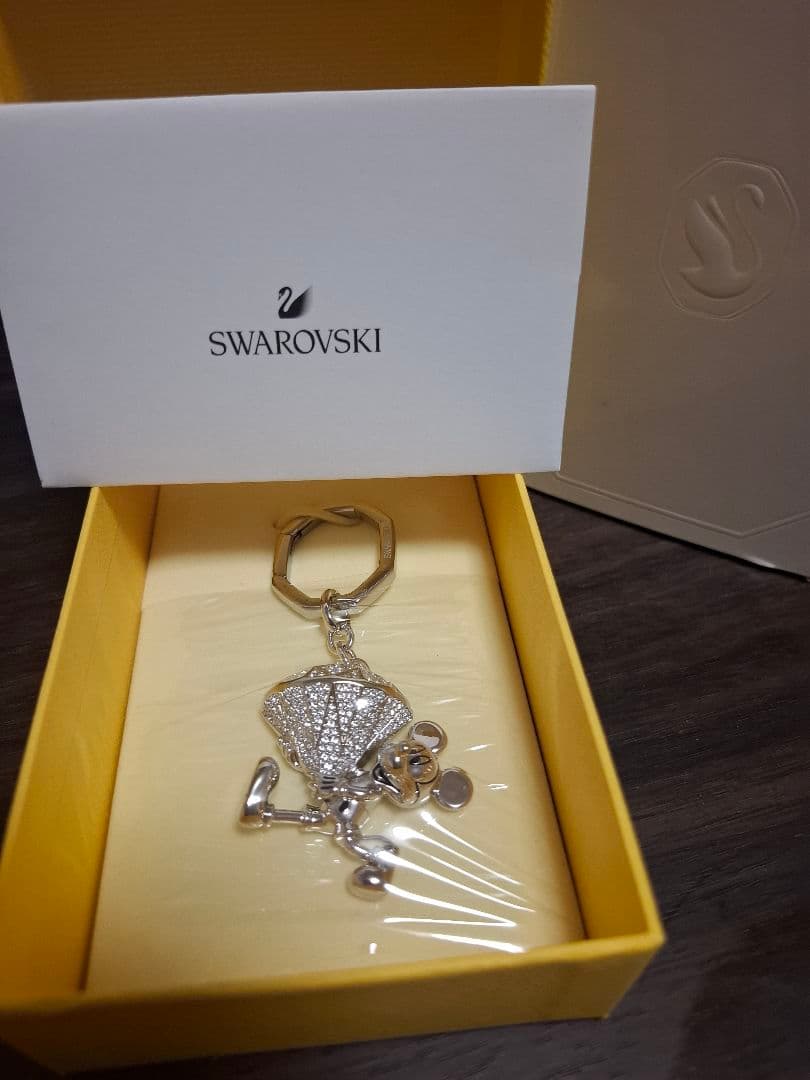 スワロフスキー SWAROVSKI キーリング キーホルダー Disney - メルカリ