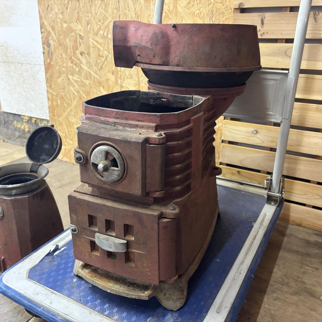 最終値下げ❗️福禄ストーブ 石炭・薪ストーブ 暖房 レトロ 当時物