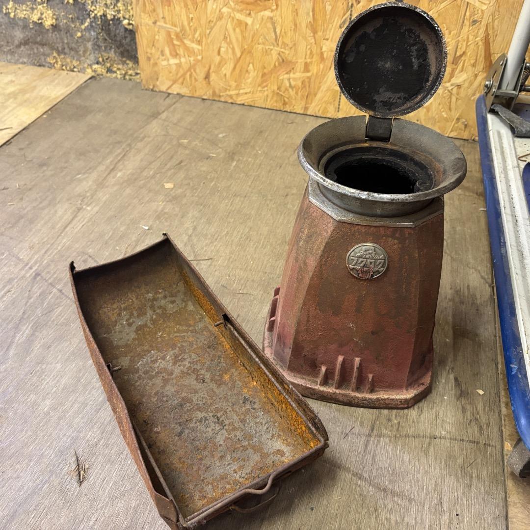 最終値下げ❗️福禄ストーブ 石炭・薪ストーブ 暖房 レトロ 当時物
