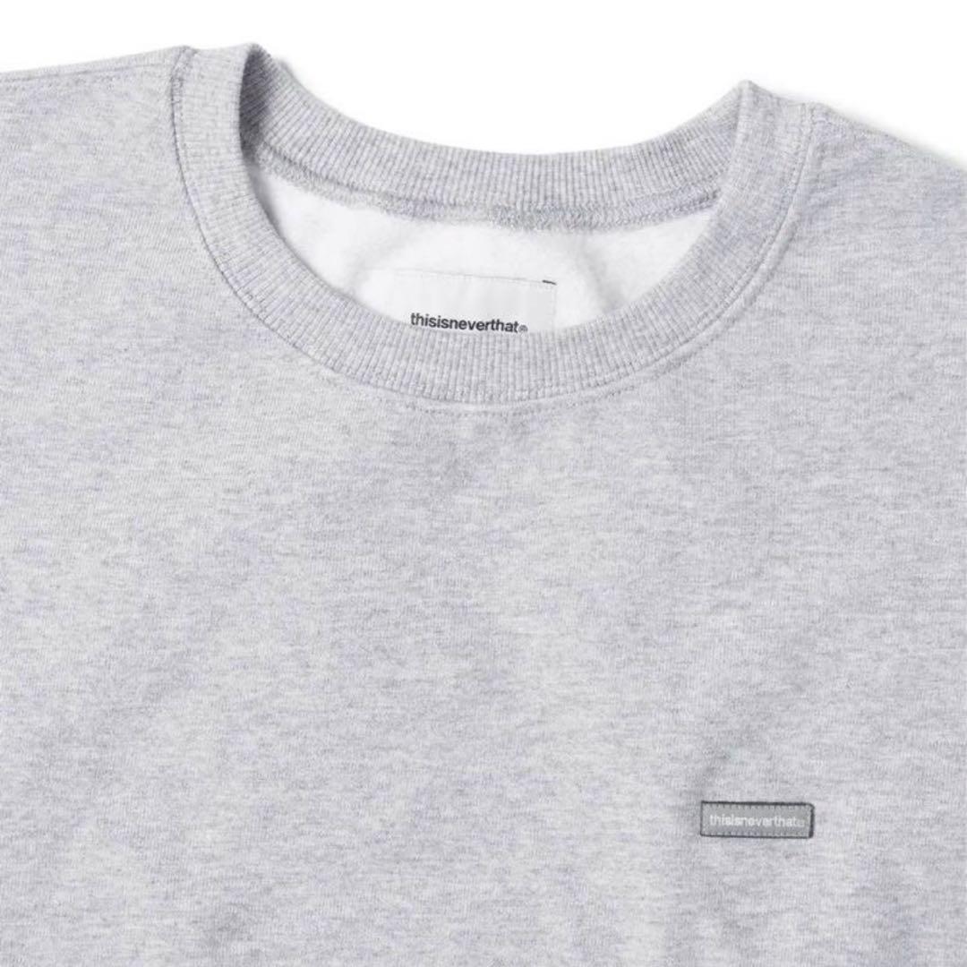thisisneverthat グレー スウェット トレーナー - トップス激安