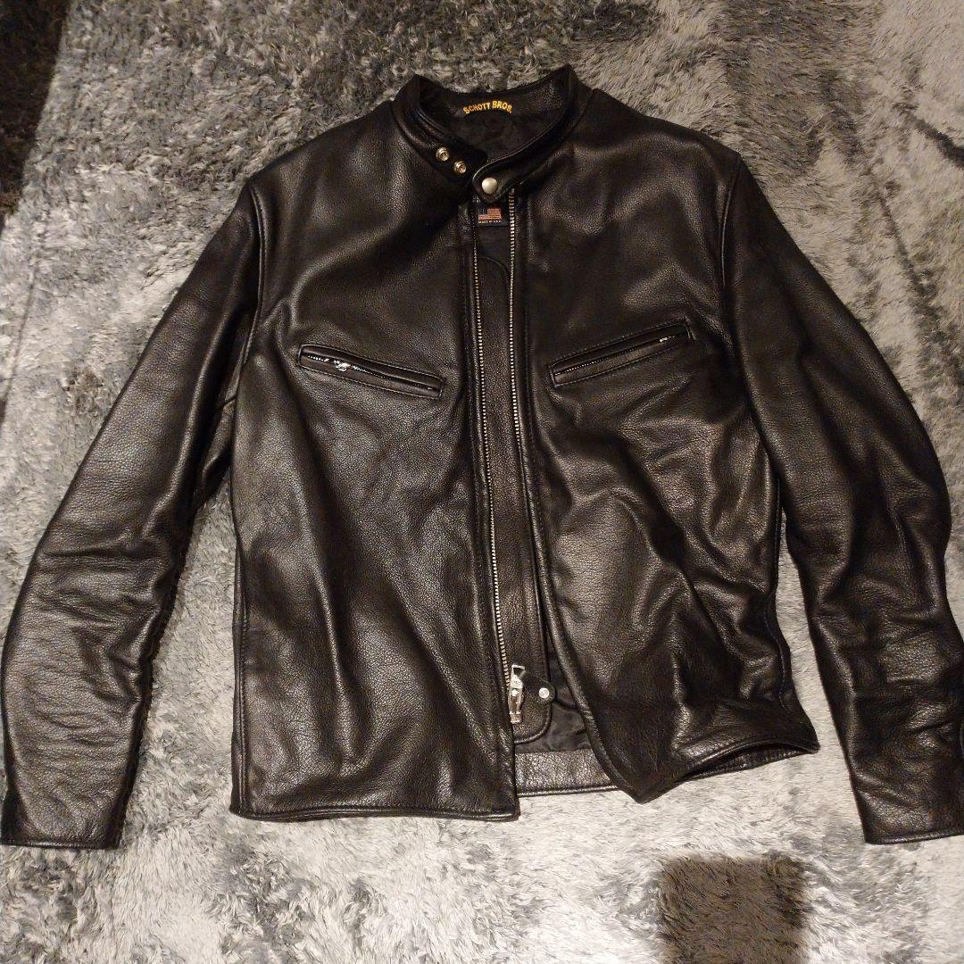 Schott レザーシングルライダースジャケット 541xx 40 - メルカリ