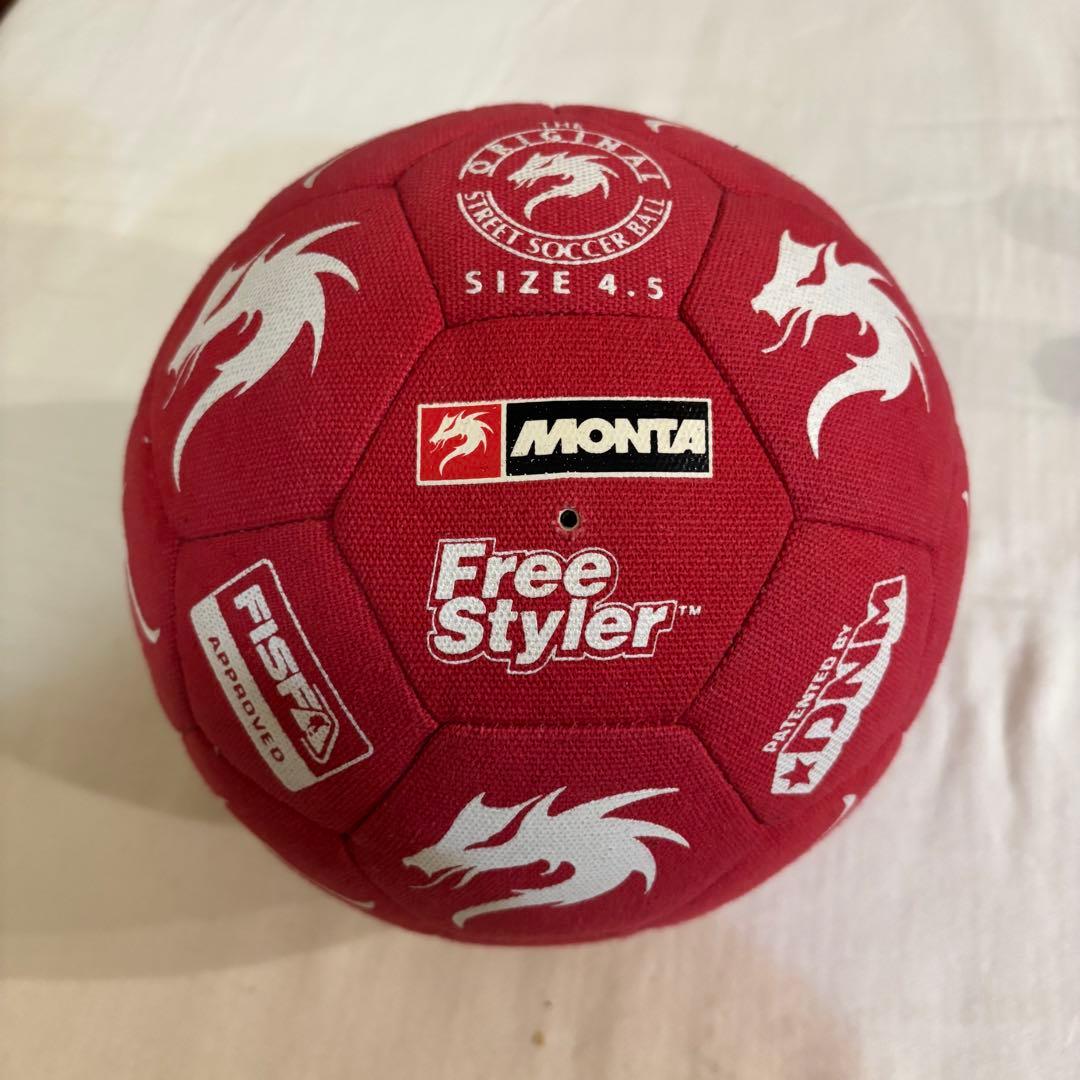 MONTA ボール　Freestyler RED SHINJI フリースタイル Freestyler RED SHINJI | Monta Soccer Tokyo