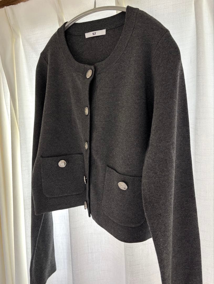 ⚠️最終値下げSLYMILANO RIB PLEATS 2P(T.GRY)