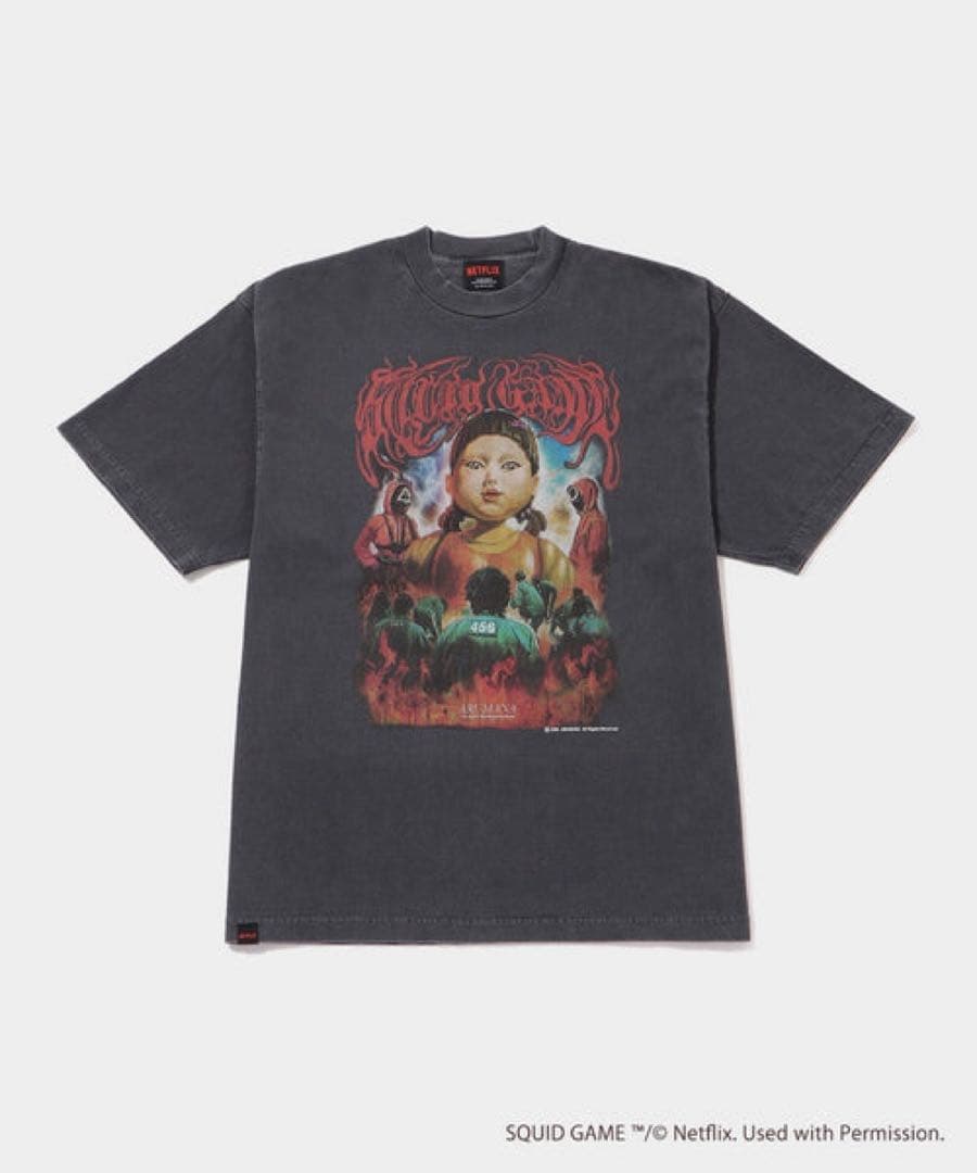 イカゲーム　Tシャツ 新品　ヨンヒ イカゲーム) Squid Game オフィシャル商品 ユニセックス Elimination