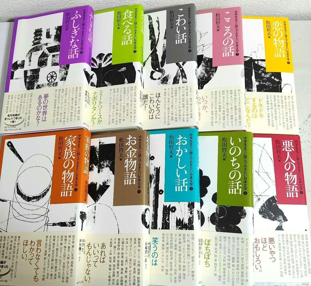 名作短編がぎっしりつまった1冊！中学生までに読んでおきたい日本文学