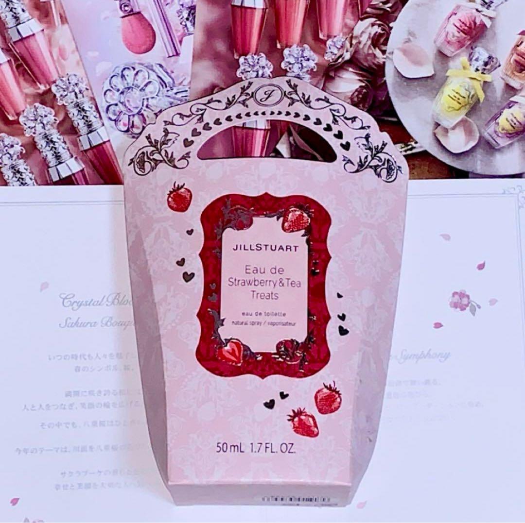 ✨12/7まで10%OFF✨ジルスチュアート オード ストロベリー＆ティー 予約販売】〈ジルスチュアート〉ストロベリー＆ティー オードトワレ