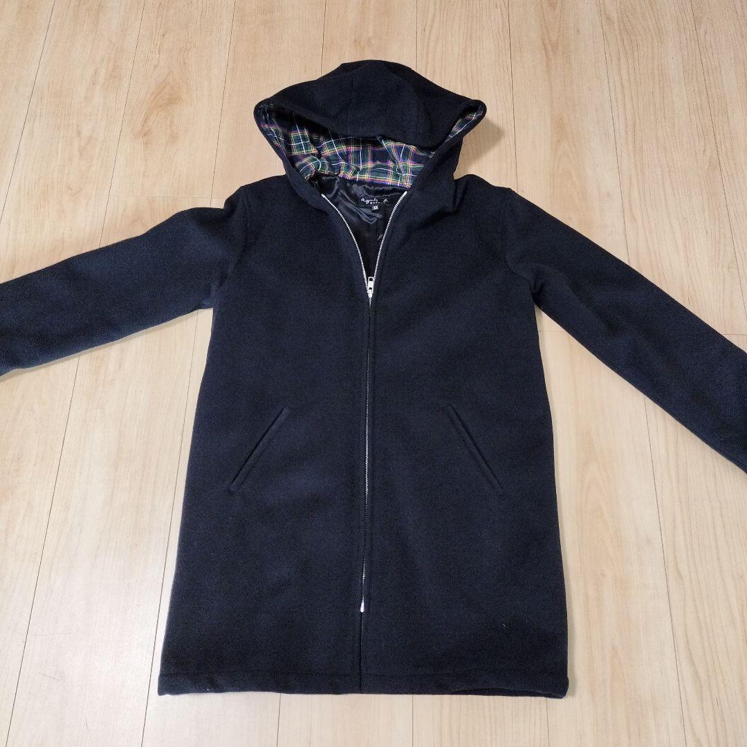 極美品 アニエスベーアンファン Agnes b ジップアップコート 12ans