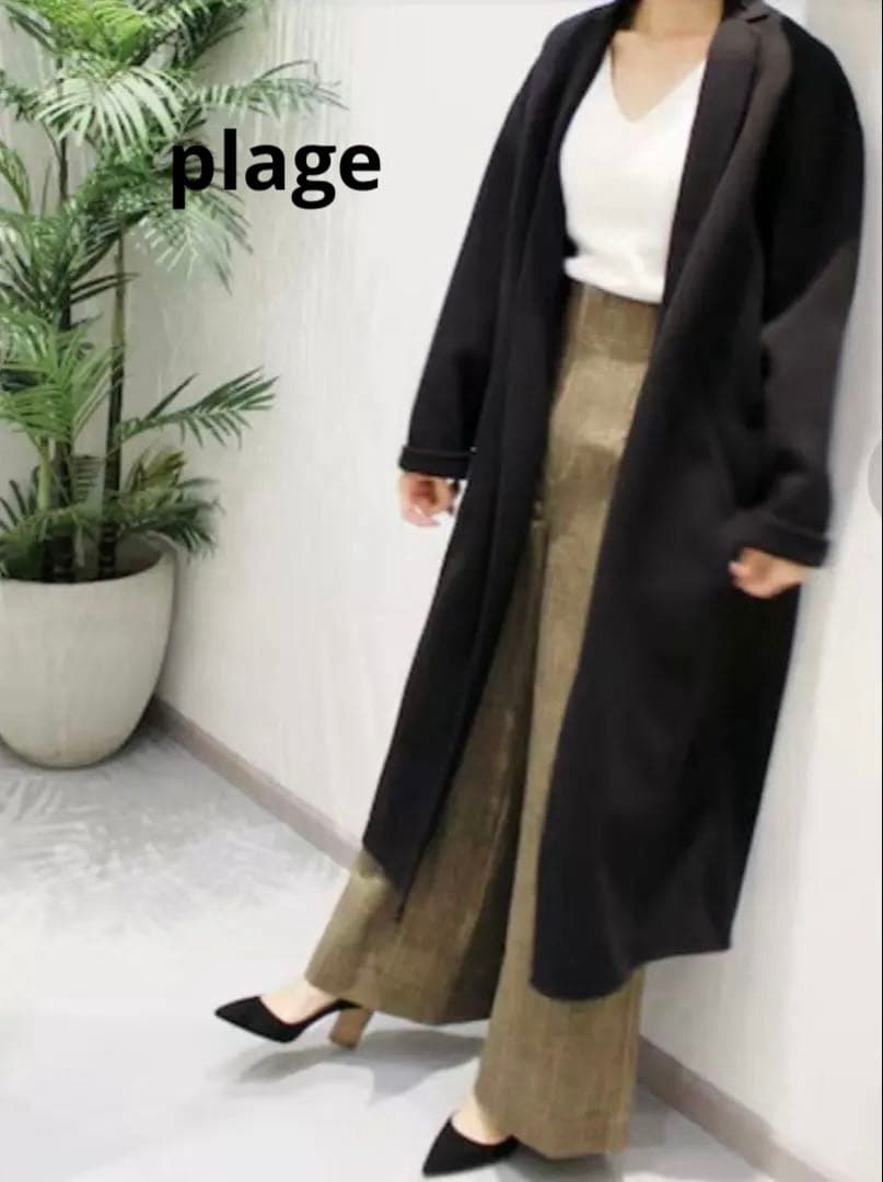 plage ハミルトンテーラードコート36 ブラウン plage（プラージュ）の「ハミルトンテーラードコート（）」 - WEAR