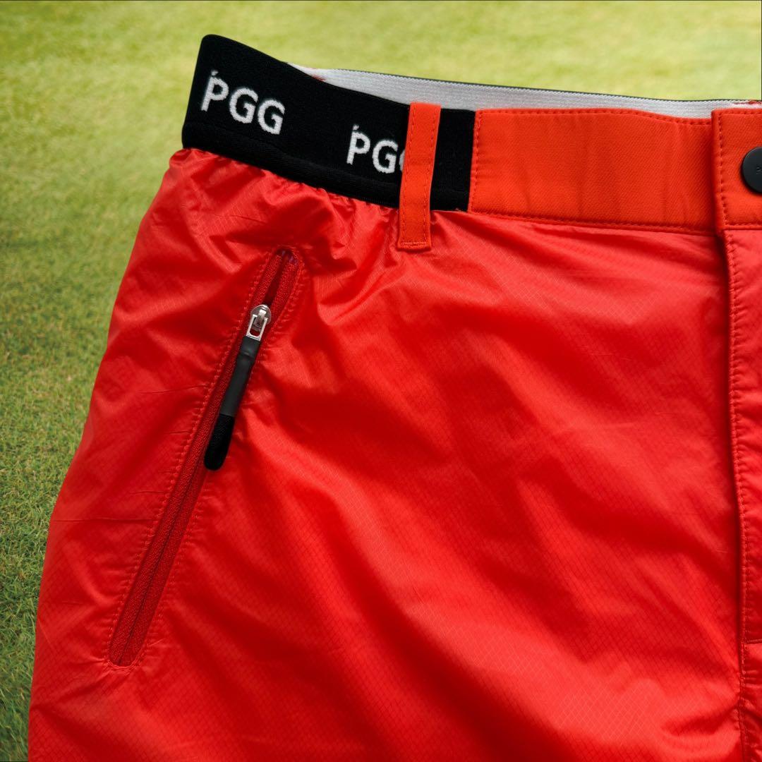 現行モデル パーリーゲイツ PGG ハーフパンツ 短パン オレンジ 美品 5