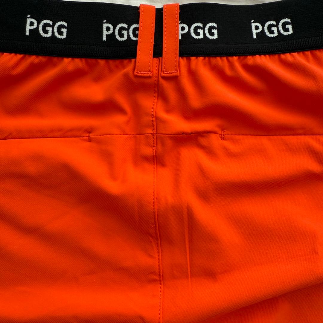 現行モデル パーリーゲイツ PGG ハーフパンツ 短パン オレンジ 美品 5