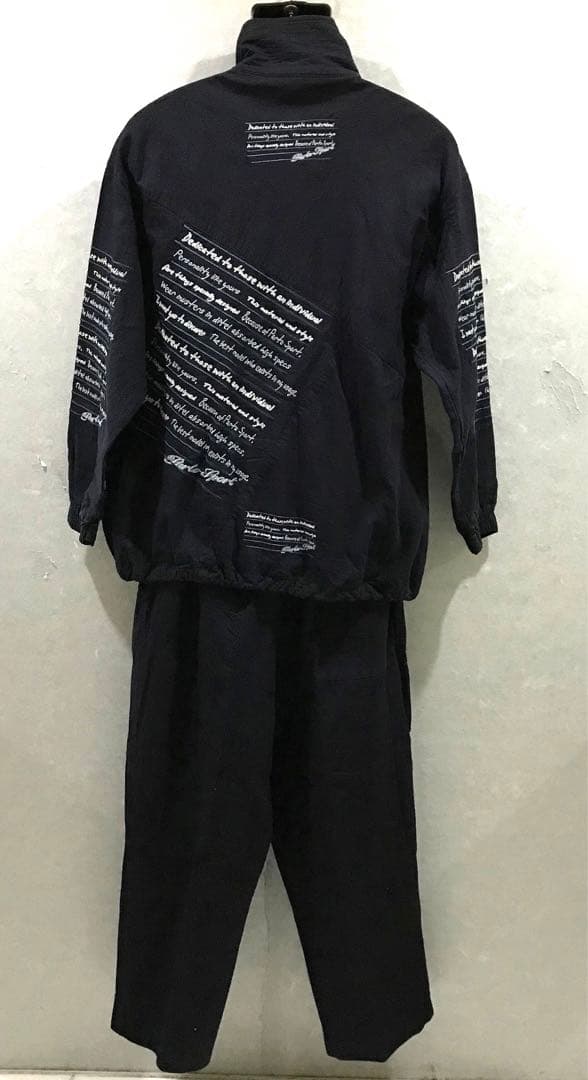 PARTO SPORT 刺繍 セットアップ ヴィンテージ ネイビー フリー - メルカリ