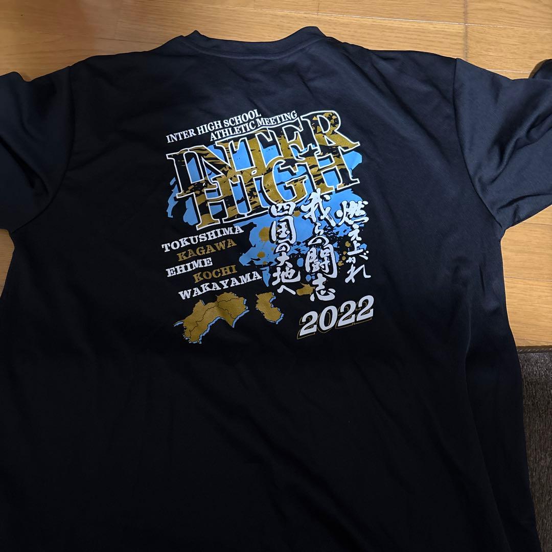 インターハイ2022 黒 Tシャツ 4XL - メルカリ