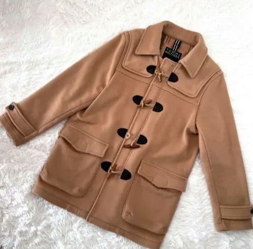 希少サイズ ✨トミーヒルフィガー ダッフルコート チェック柄 ウール