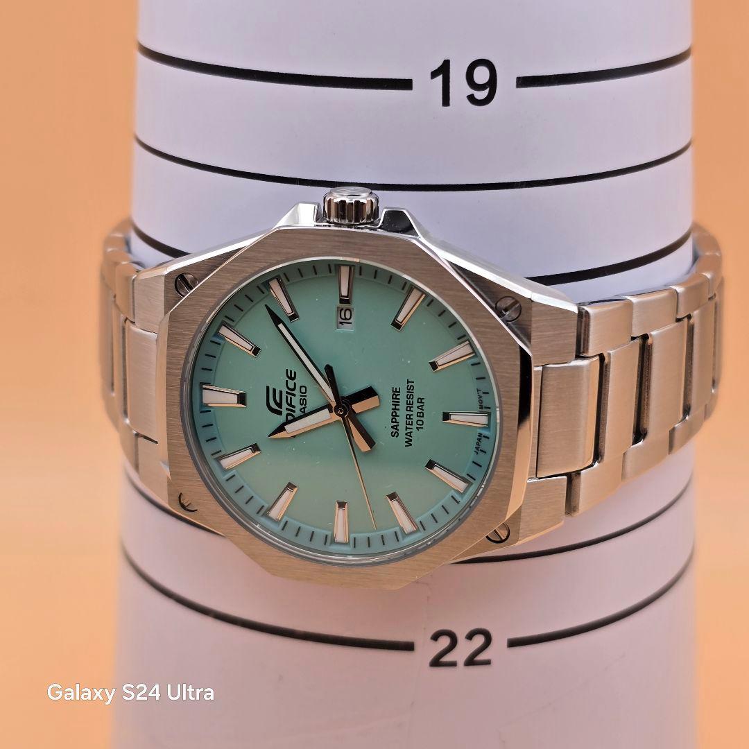 未使用 カシオ EDIFICE ターコイズブルー EFR-S108DJ-2BJF - メルカリ