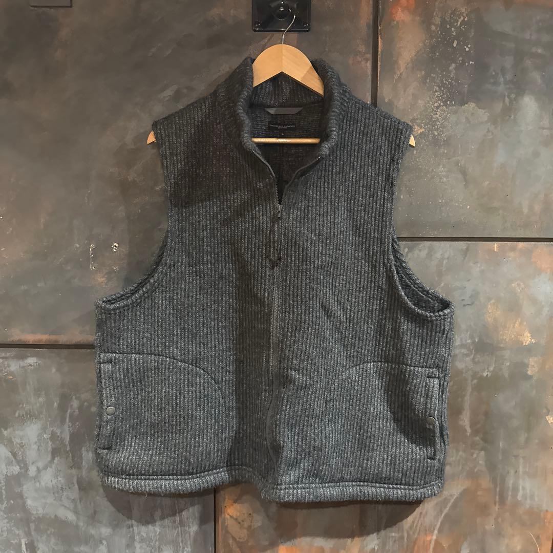 エンジニアドガーメンツ　High Mock Knit Vest Lサイズ 楽天市場】【中古】Engineered Garments | エンジニアードガーメンツ