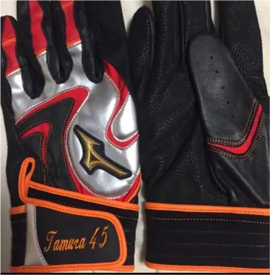 ロッテ 田村 実物バッティンググローブ ミズノプロ ロッテ 田村 実物バッティンググローブ ミズノプロ ロッテ 田村 実物