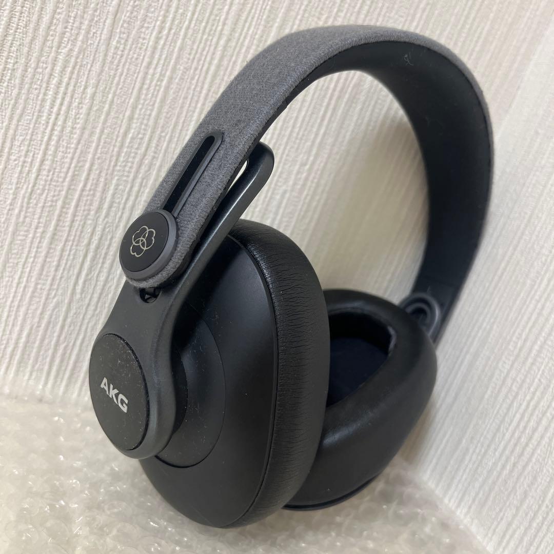 AKG K371 密閉型モニターヘッドホン ブラック 動作未確認 - メルカリ